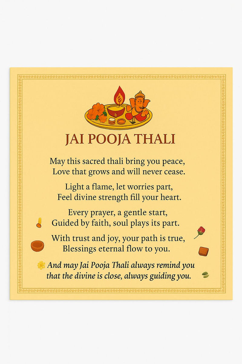 Premium Pooja Thali Kit (Gift Edition)