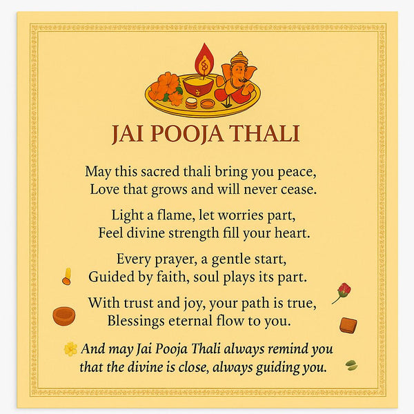 Premium Pooja Thali Kit (Gift Edition)